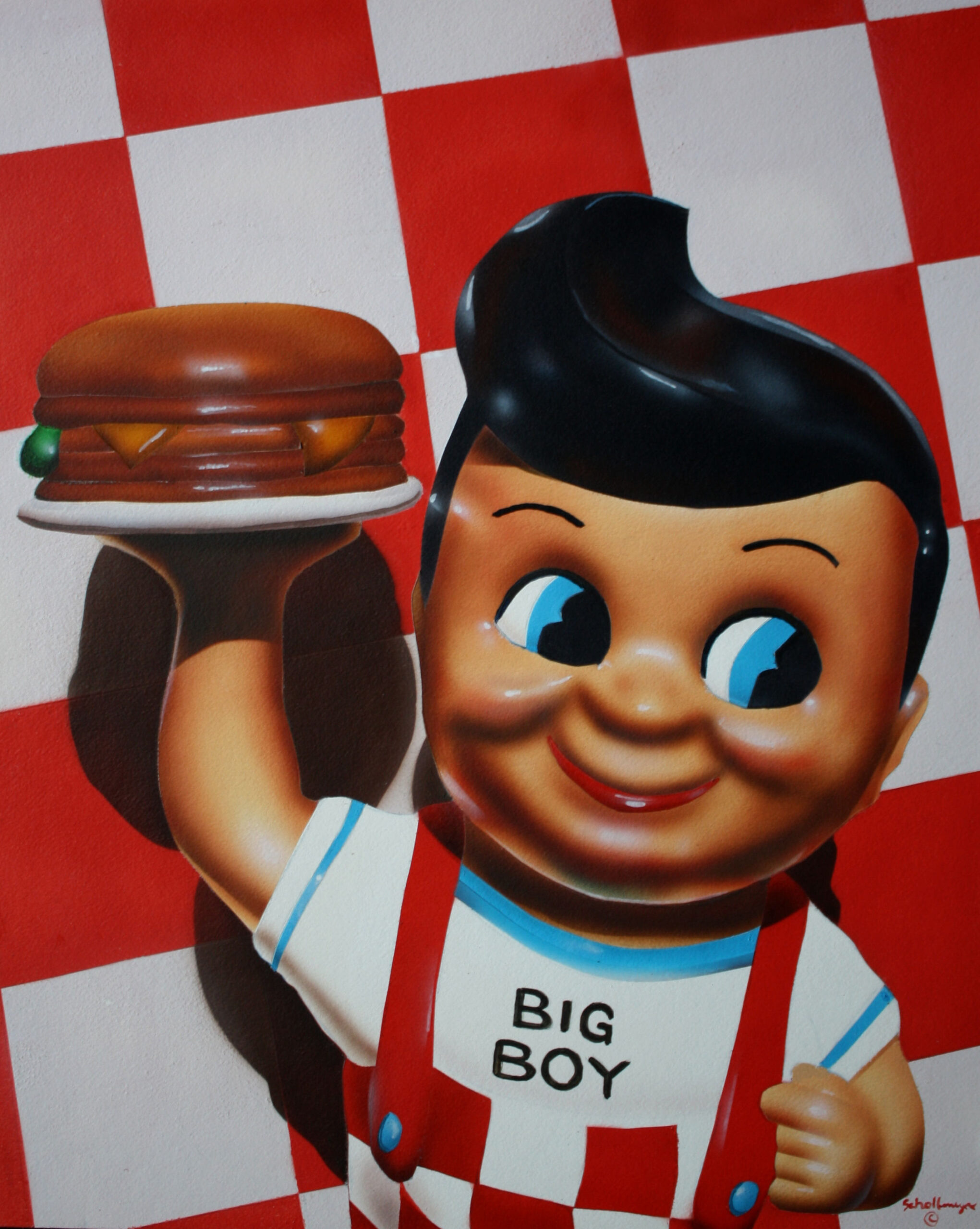 Bobs Big Boy with Checkers