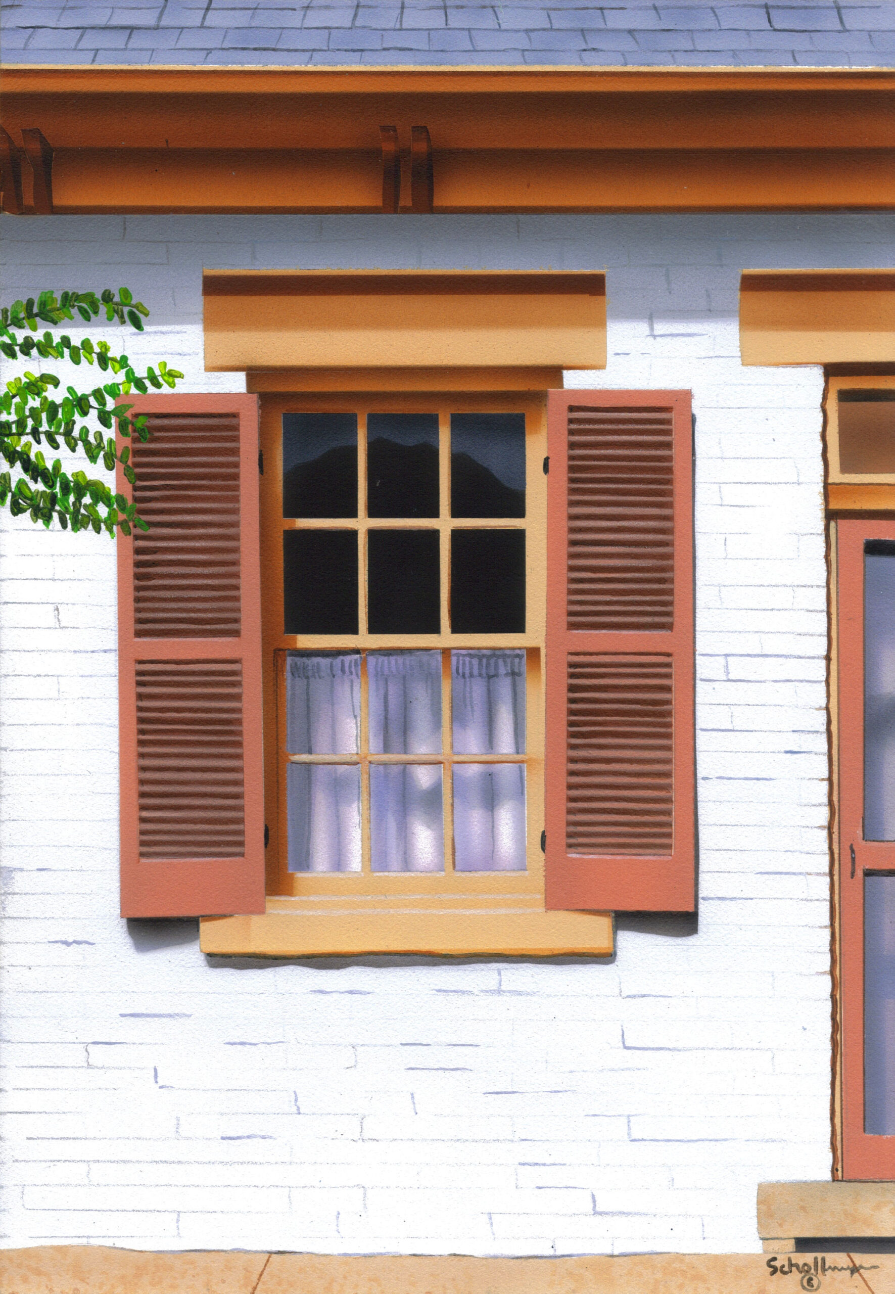 East Facade (Mid-Morning)