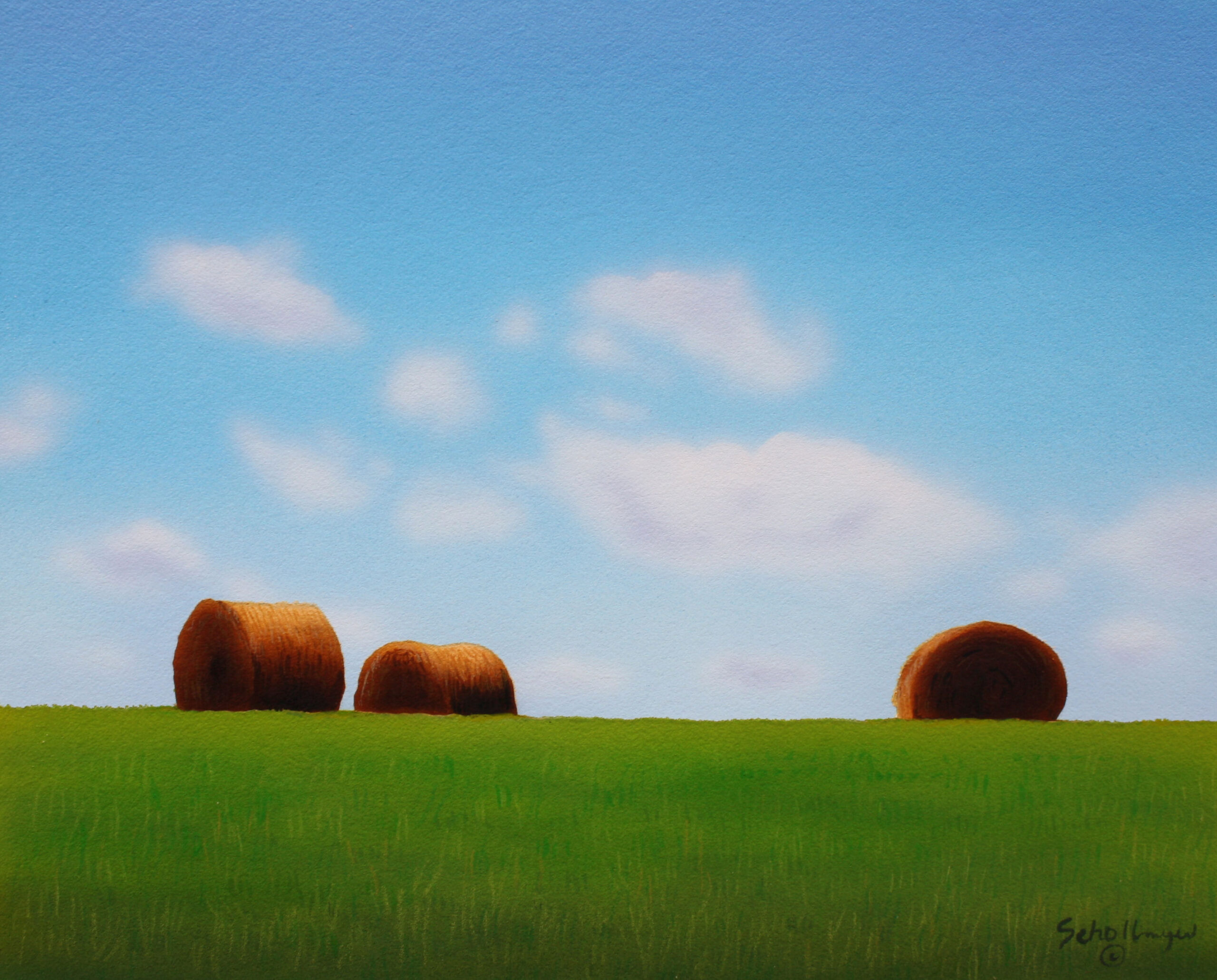 Green Grass Blue Skies