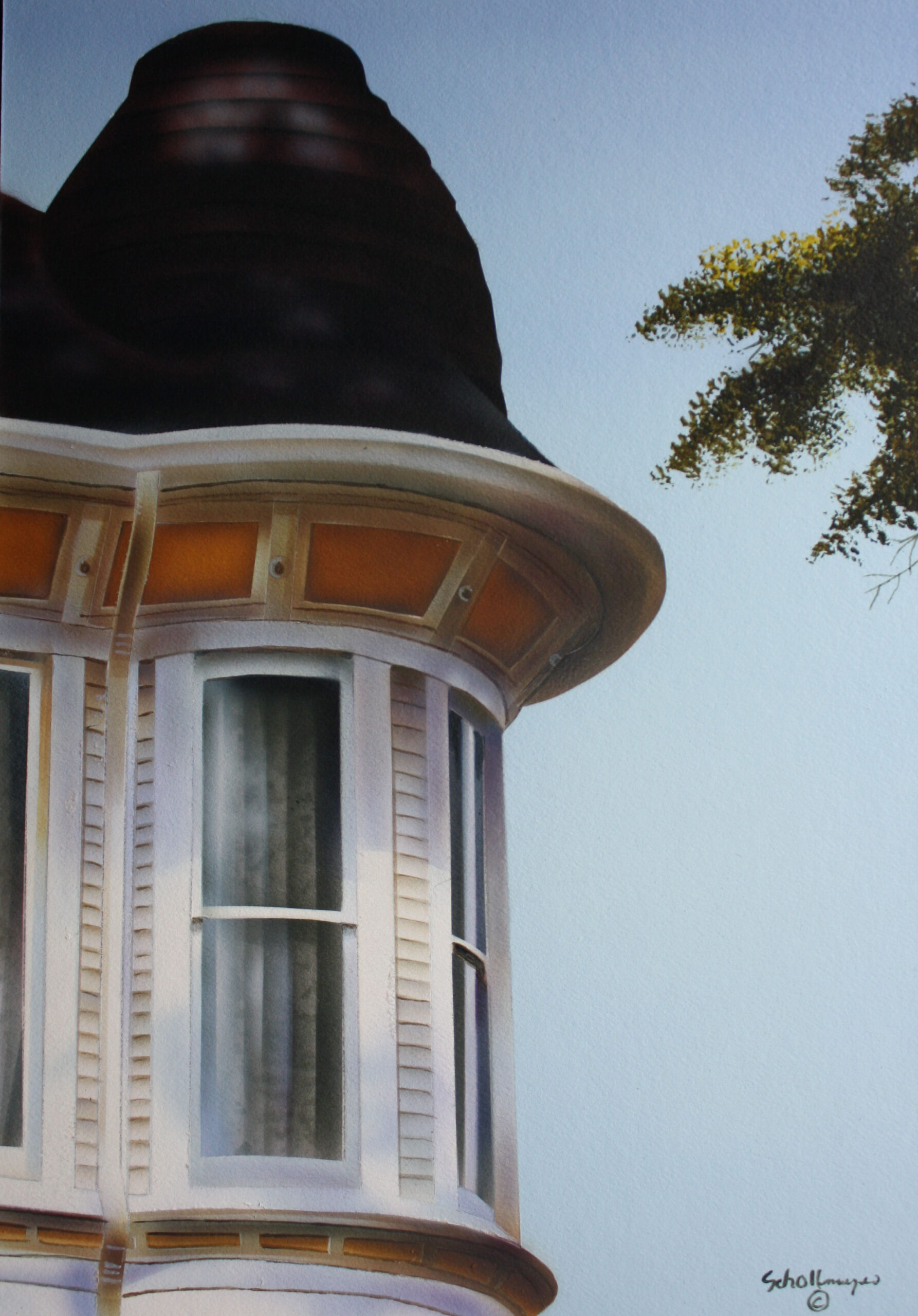 House on Pine (Street Second Story)