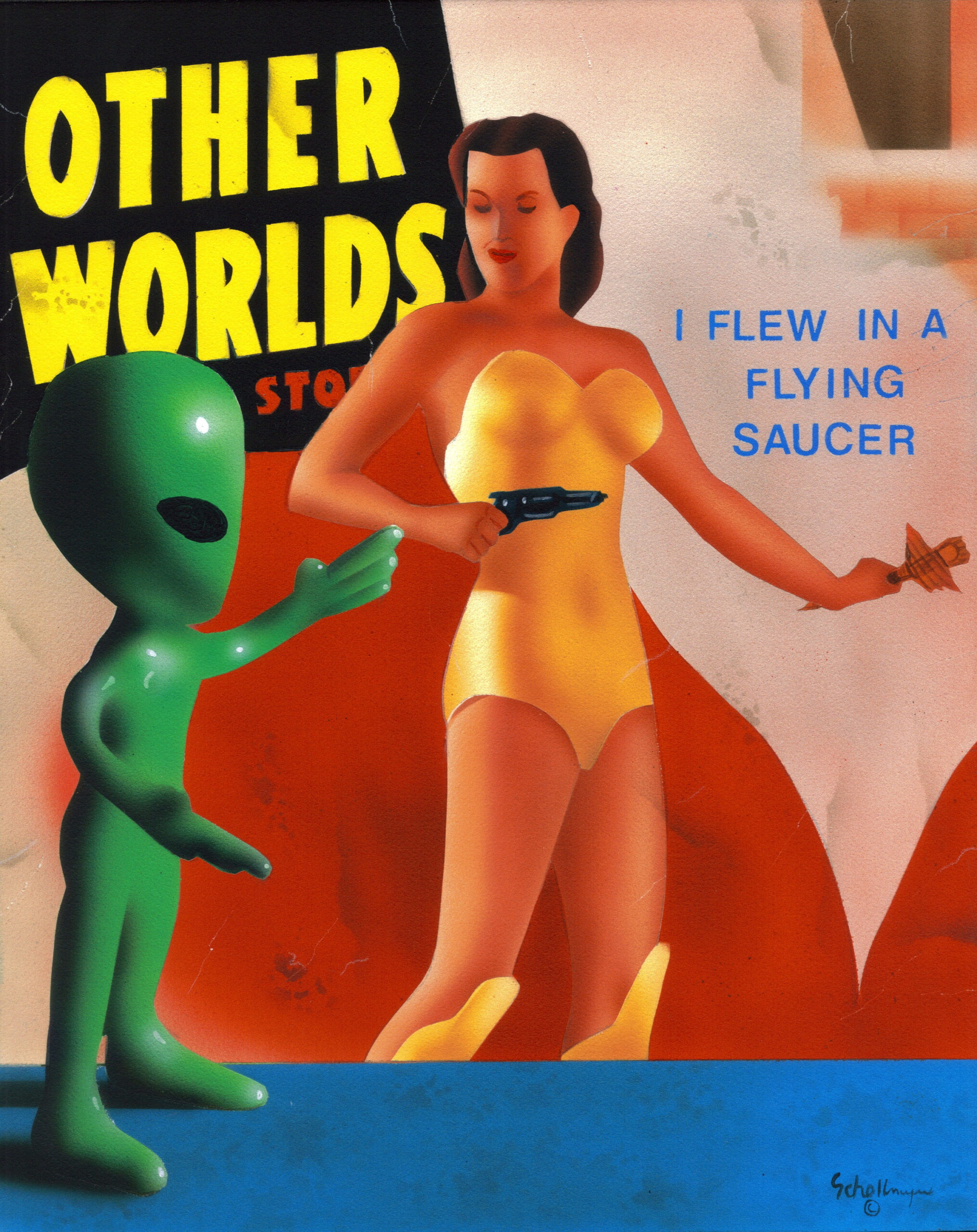 I Flew in a Flying Saucer