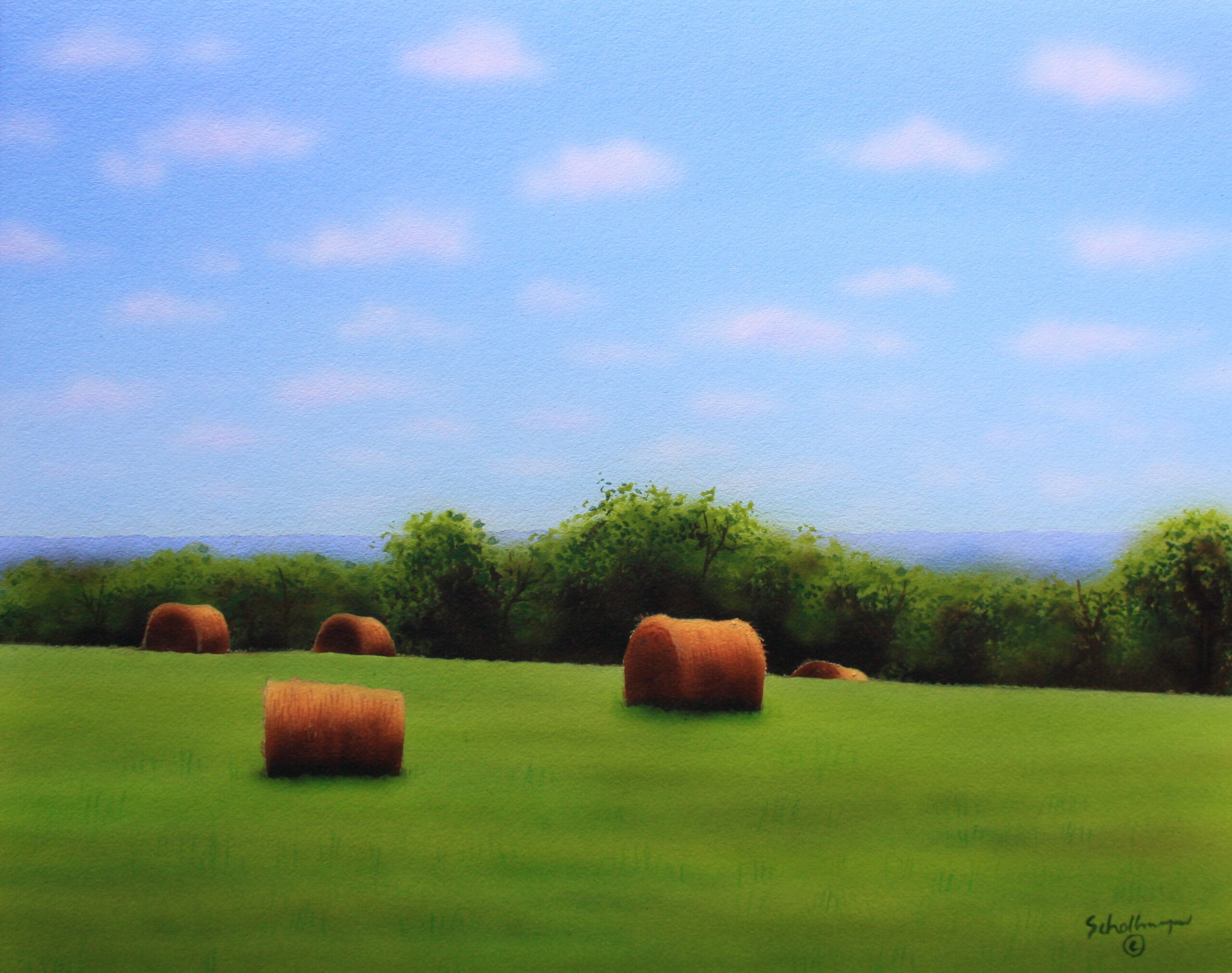 June Hay Field (Looking West)