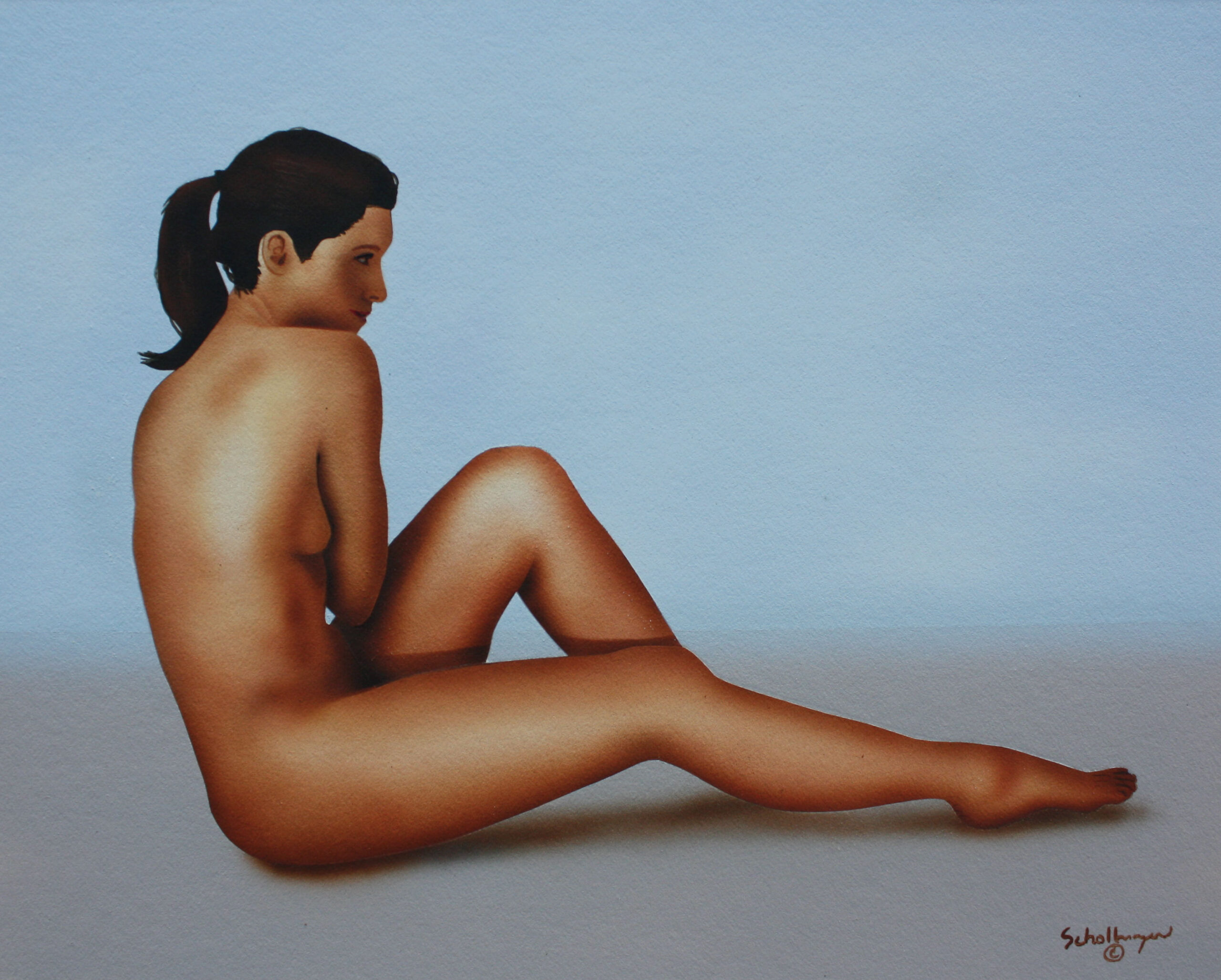 Nude Study of Candie