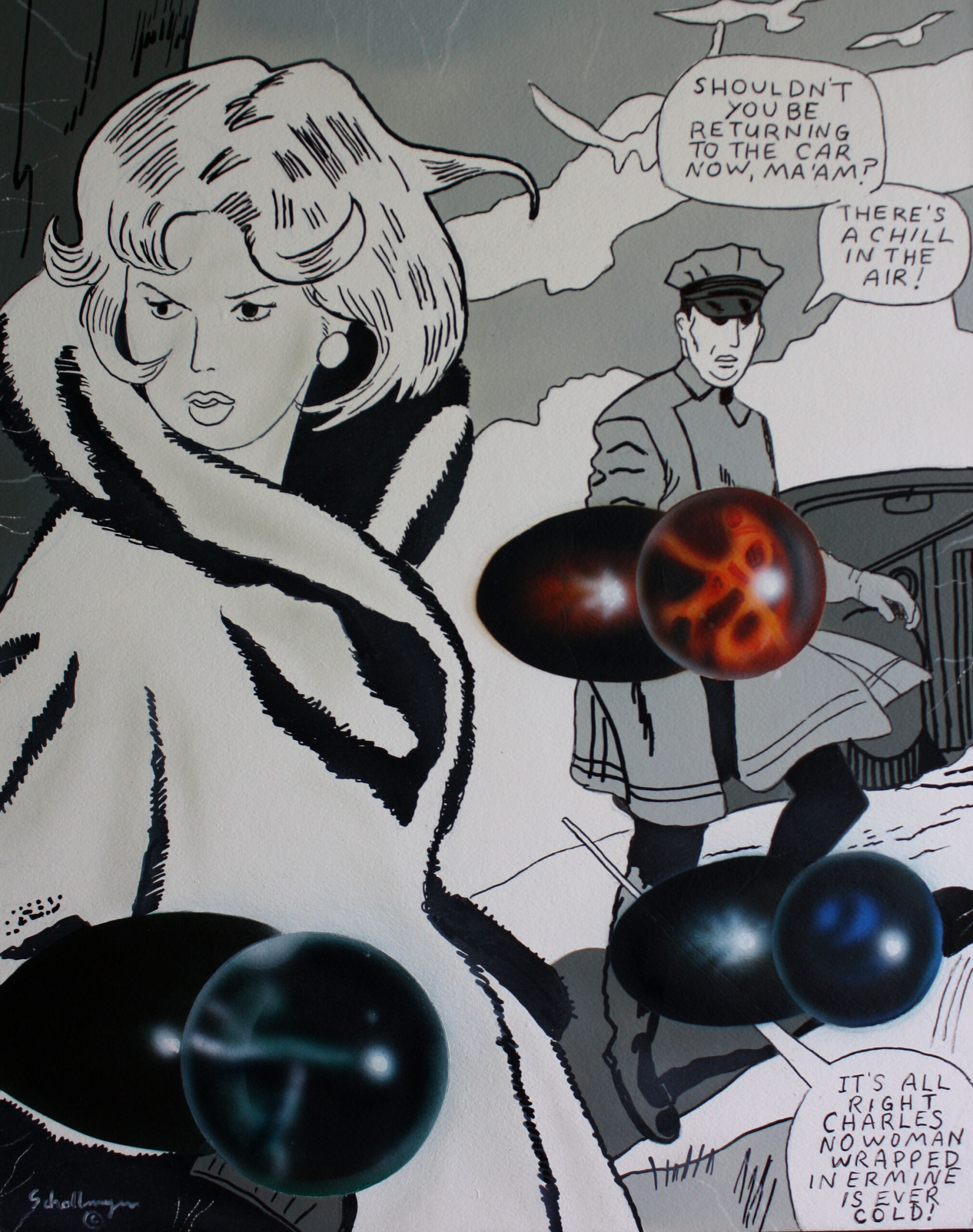 Romance Comic with Marbles