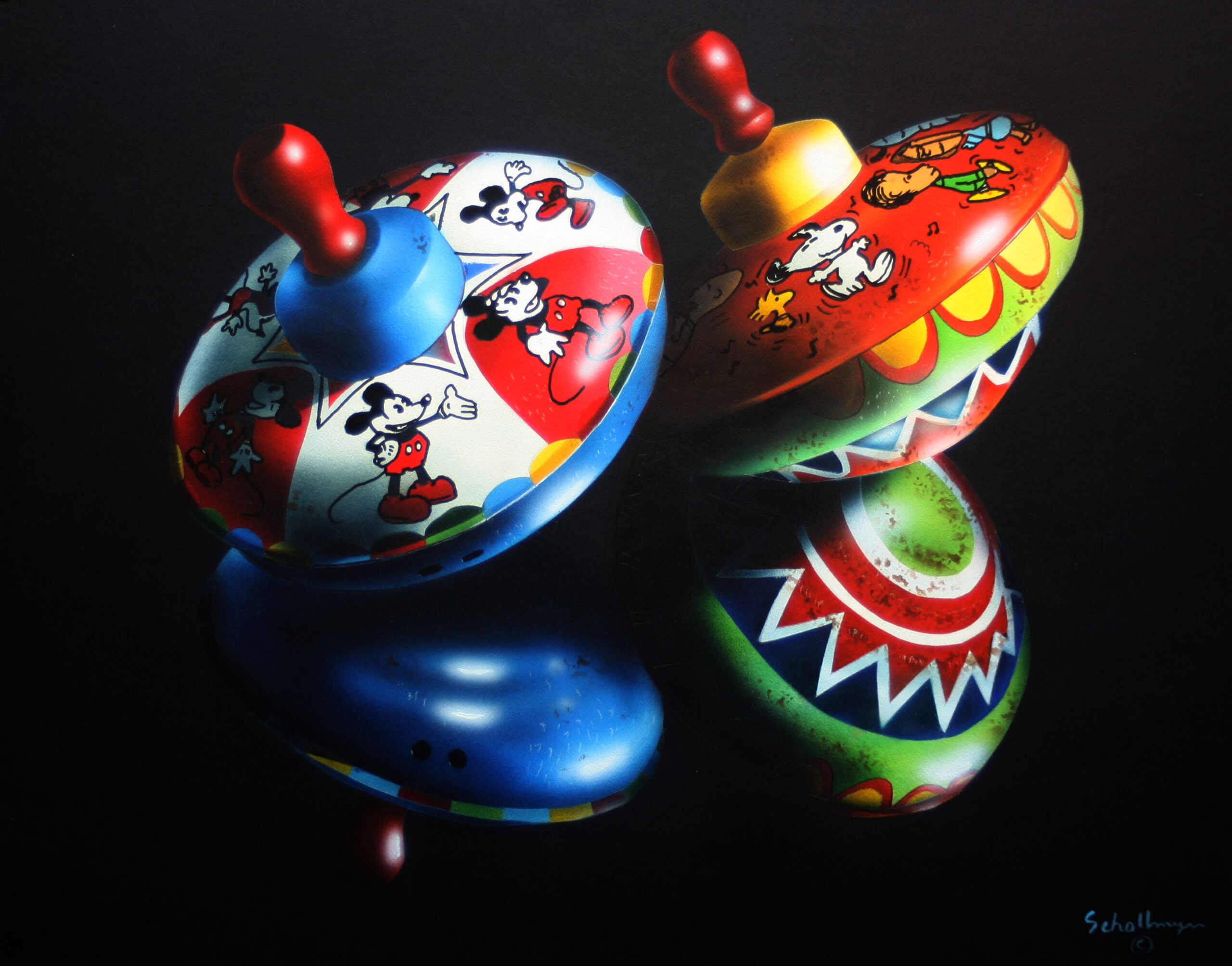 Snoopy & Mickey Tops