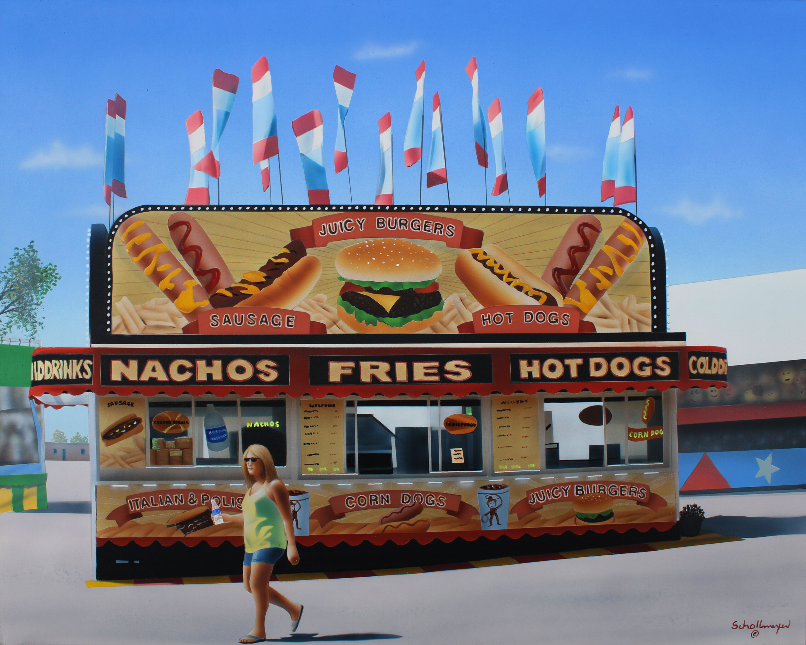 Nachos,Fries & Hotdogs