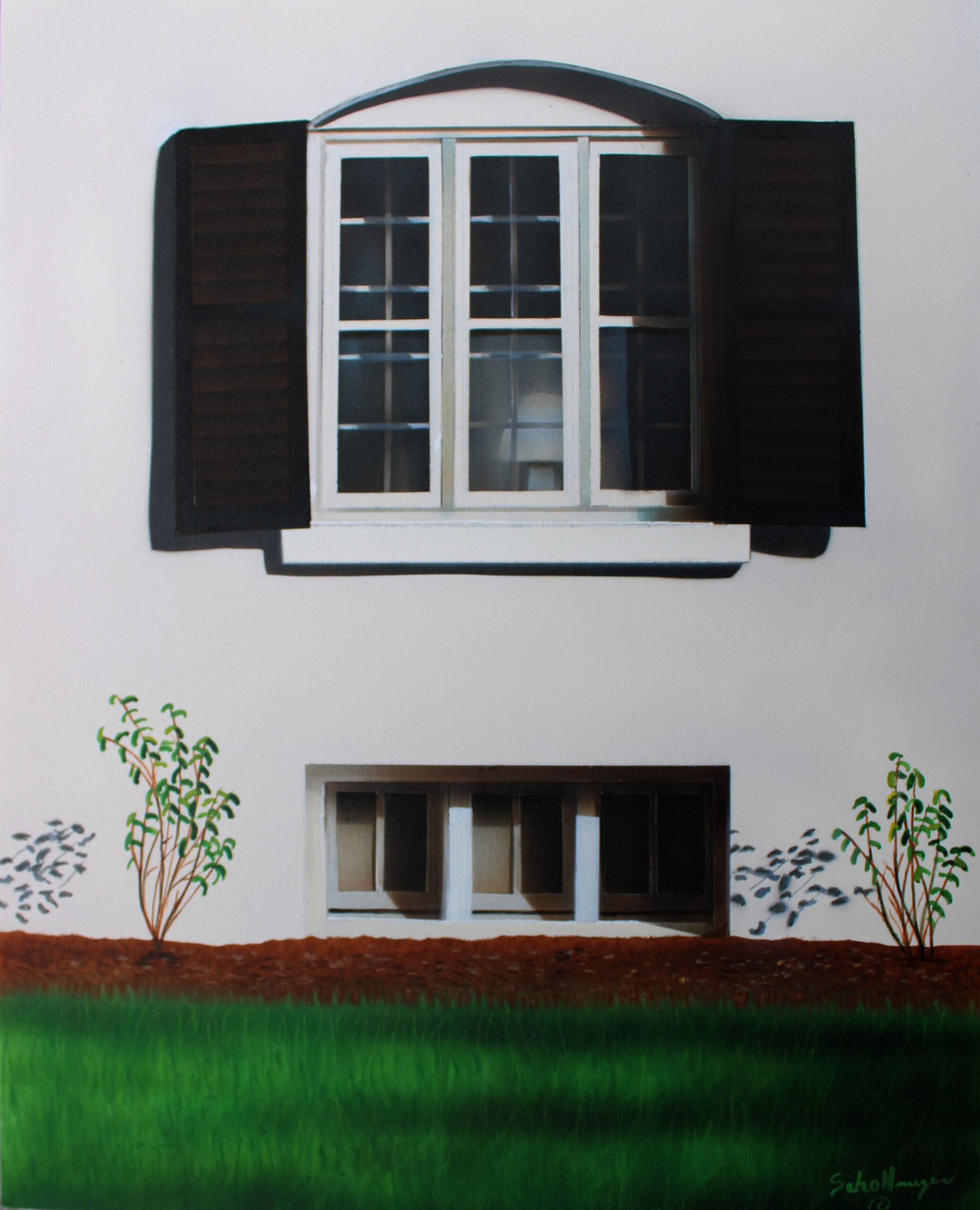 Window on Locust Street