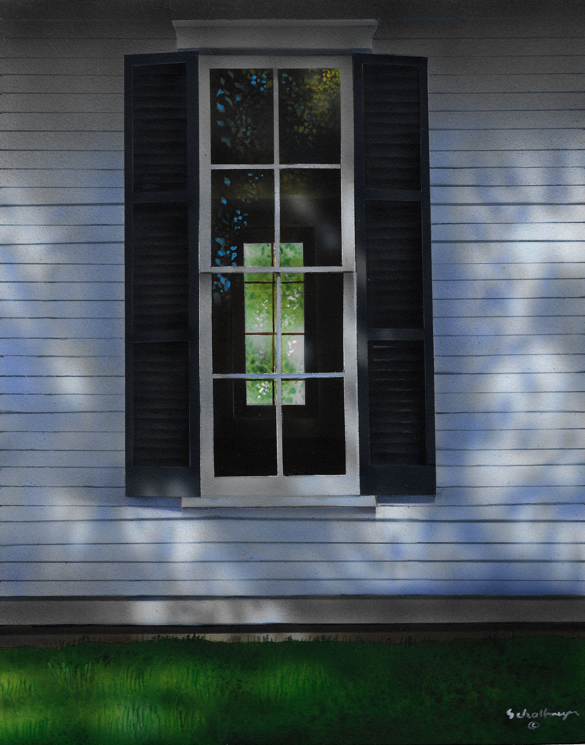 Dappled Summer Window