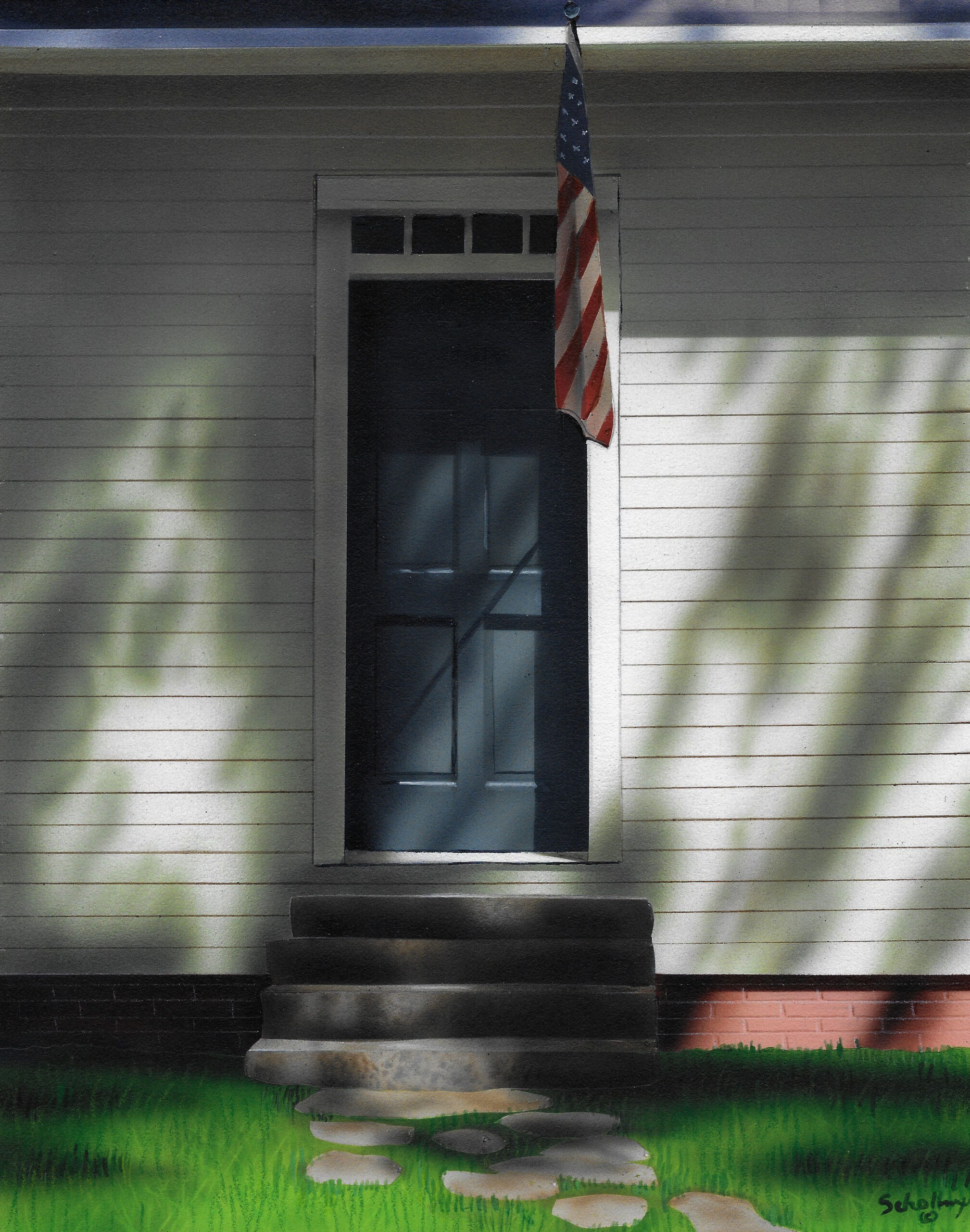 Summer Morning Facade