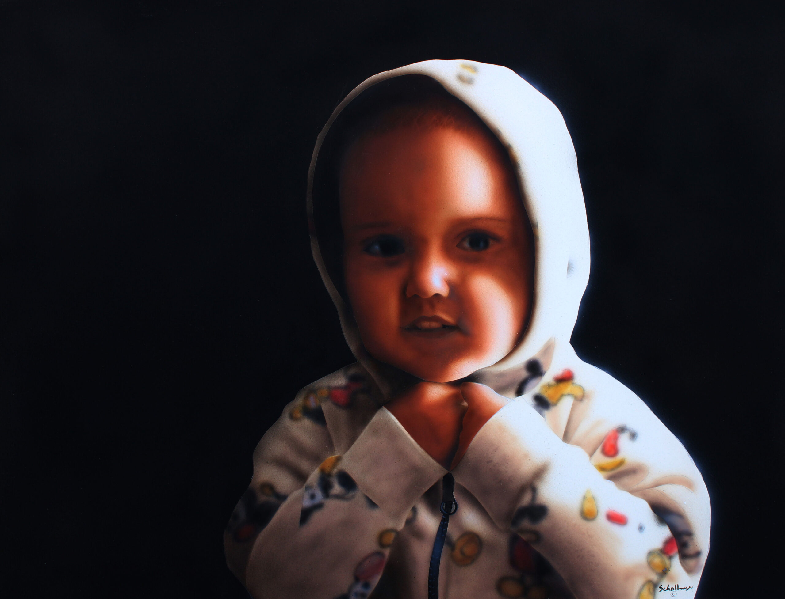 Portrait of Archer with Hoodie (Not For Sale)