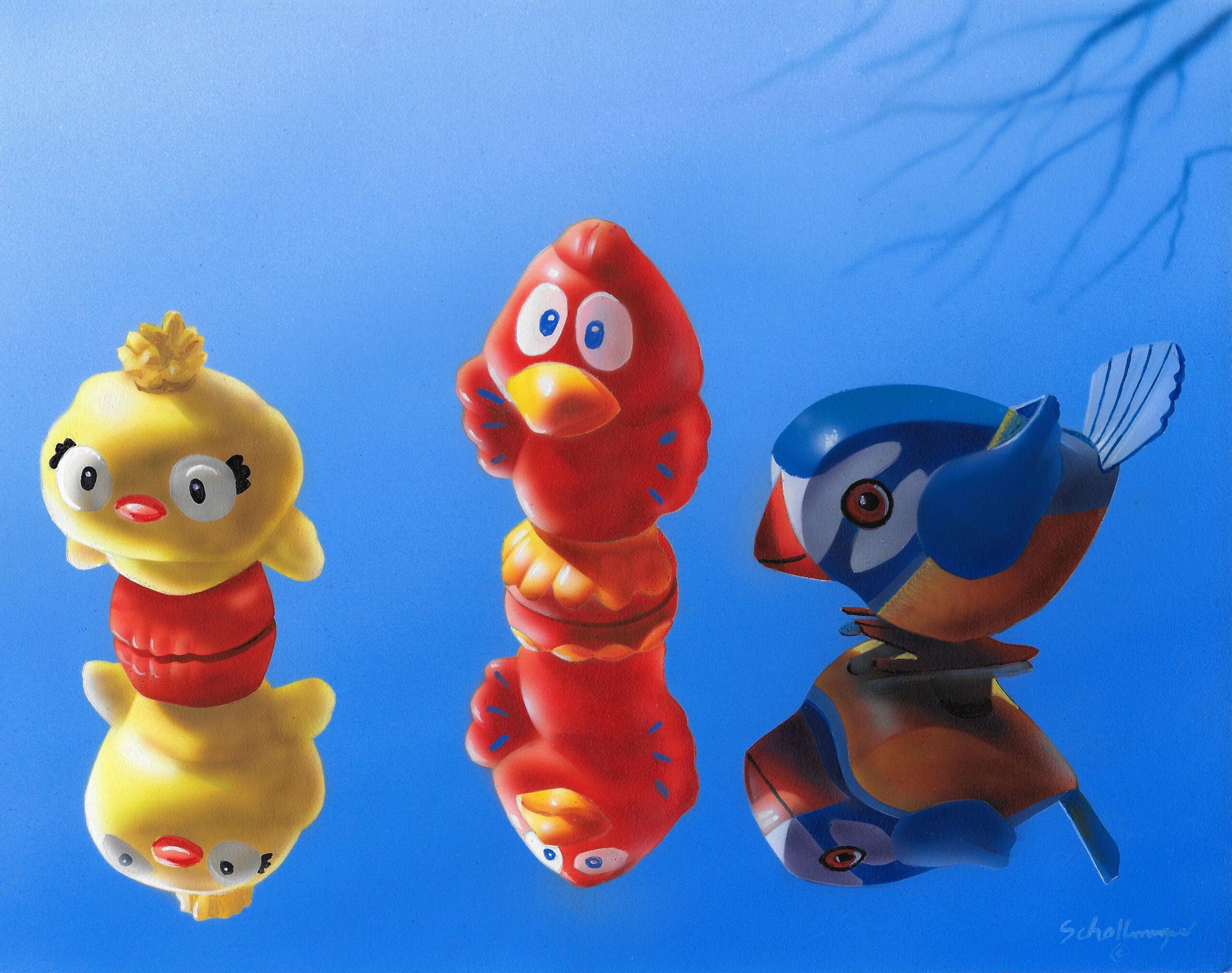 Birds of Different Feather Sometimes….