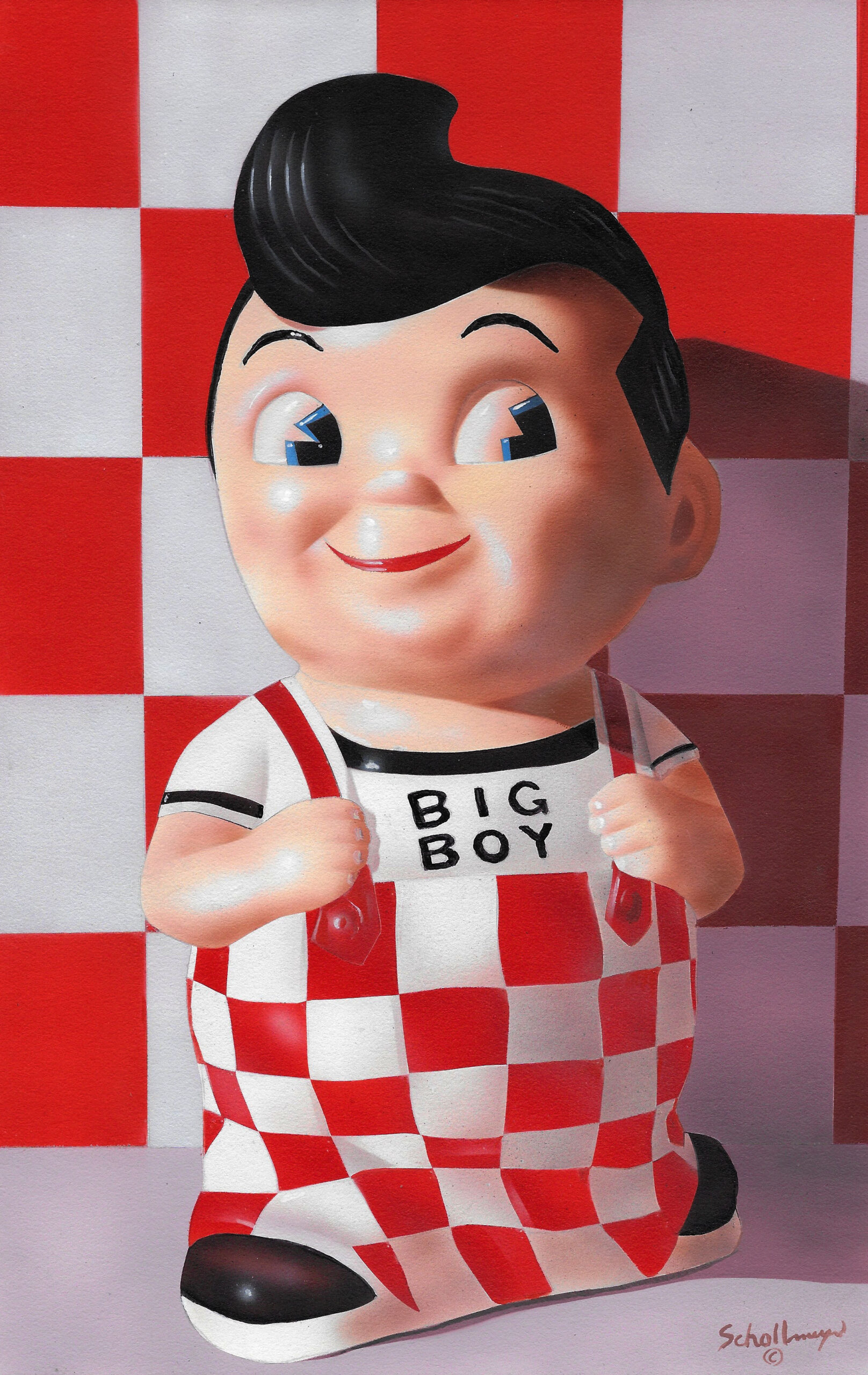 Big Boy with Squares