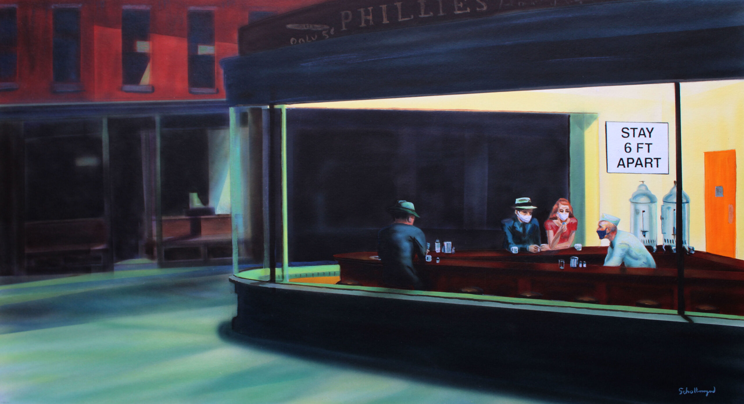 Nighthawks in the Age of Covid
