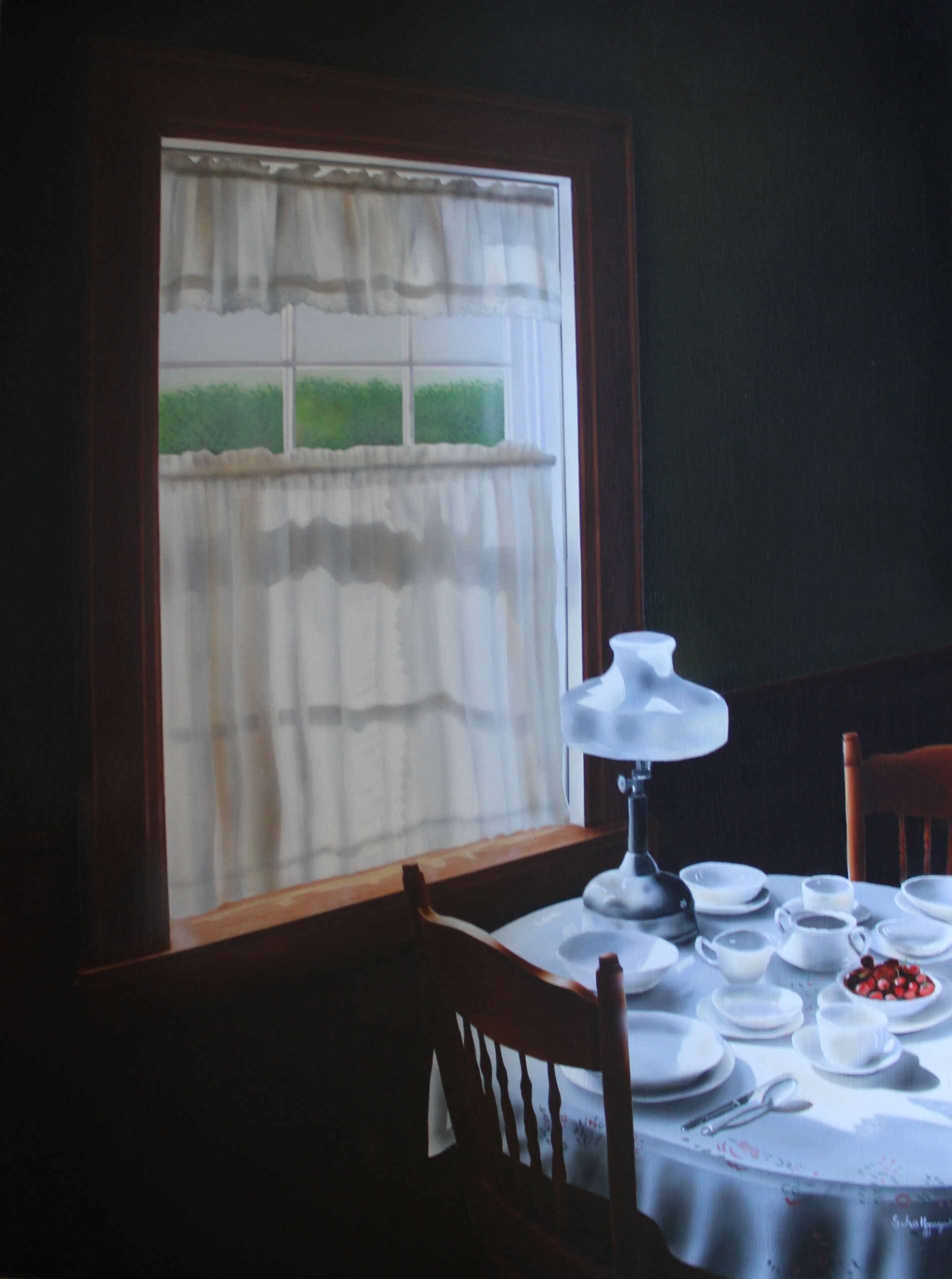 Dawn came in this Morning