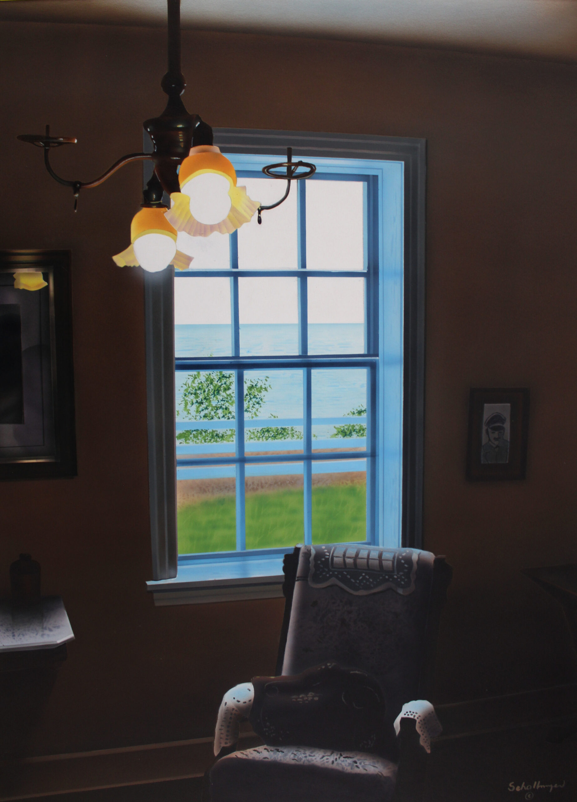 Window with Lake View