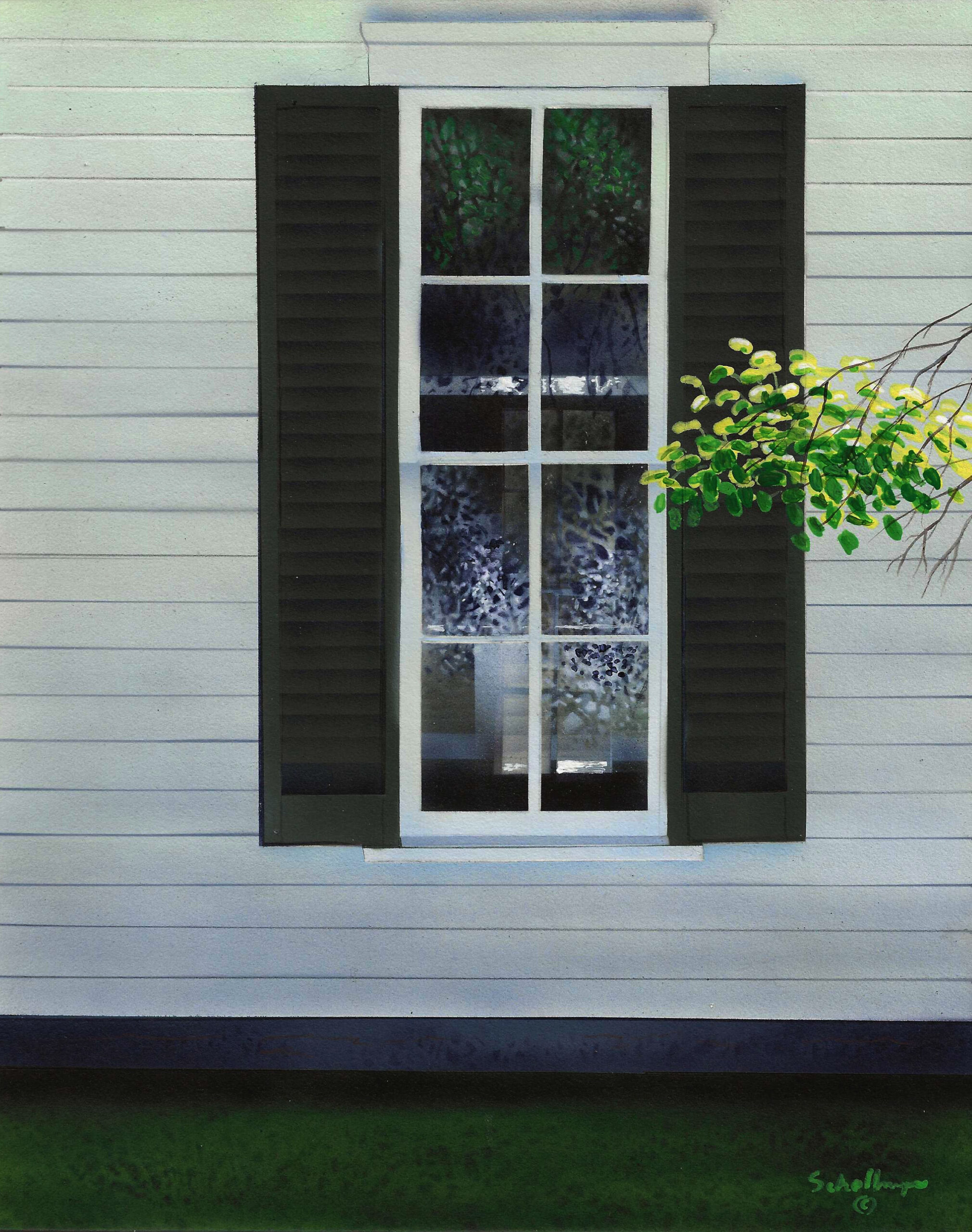 Arrow Rock Church Window